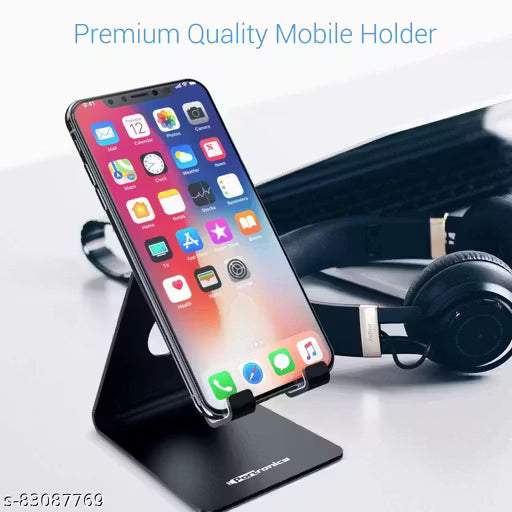 Aluminium Mobile & Tablet Stand with Antiskid Silicon Pads